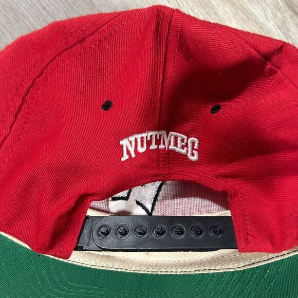 Vintage 1994 Wisconsin Badgers Hat Snapback Football Nutmeg‎ Rose Bowl Red Wool - Picture 2 of 8